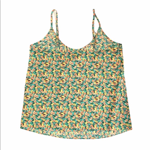 NEW Topshop Ditsy Floral Scoop Neck Cami Tank Top - Picture 6 of 12